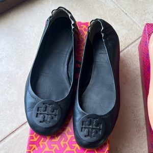 Tory burch flats Black size #8.5